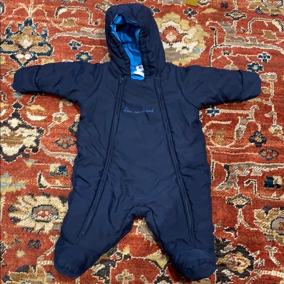 Petit Bateau Other - *SALE* perfect Condition Petit Bateau Snowsuit 6M